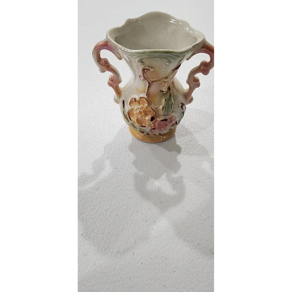 Vintage Lusterware Vase #423 Made In Brazil